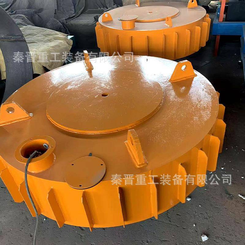 铁除器圆全盘电磁除铁器强磁输送带用规齐格电磁除铁维护简单