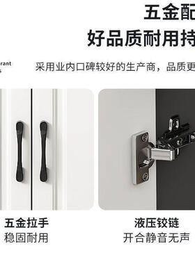 实木餐边柜TEZ厅储物柜欧式家用房客橱柜室卧现代厨简约餐厅收纳