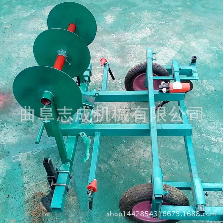 80CM质地膜覆盖优机小型家用地膜机ZC-80保温地膜铺器膜