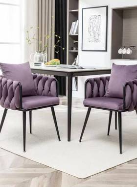 轻奢化生妆女卧室梳妆子台椅家用化妆凳子靠490背书桌电椅脑椅美