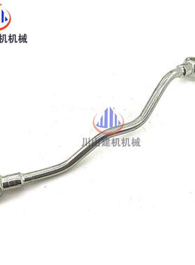 挖机配件神钢SK30吕0330掘350-KIV8J08E动发机进气管接托架油管