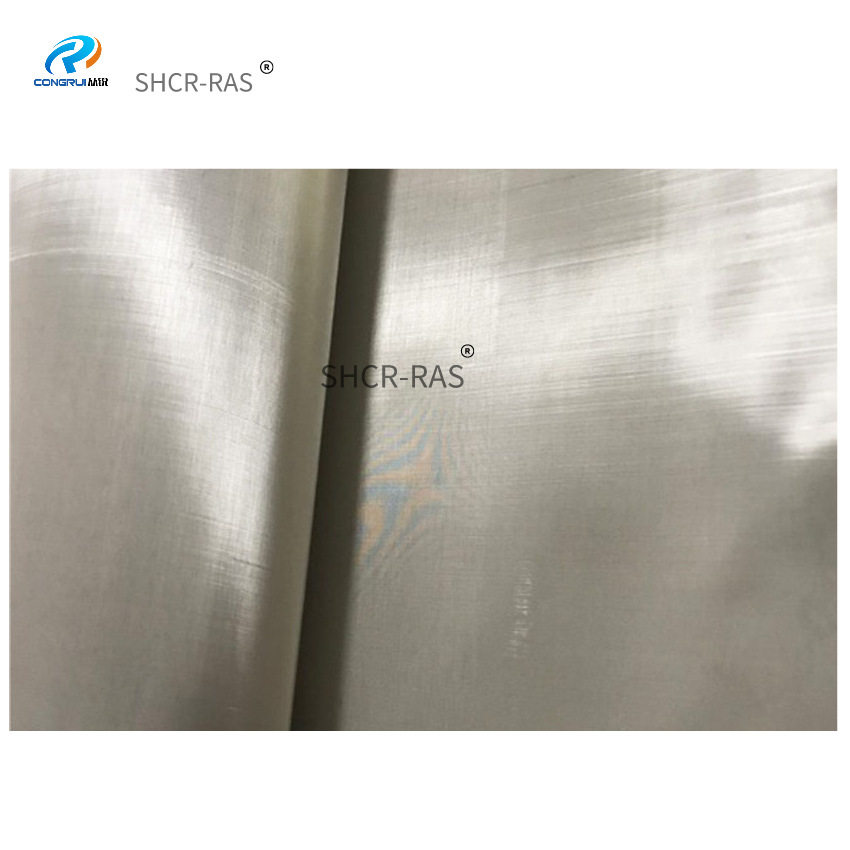 从锐CR-WL系列滚筒微滤机配件不锈钢316L过滤筛网200目过滤网