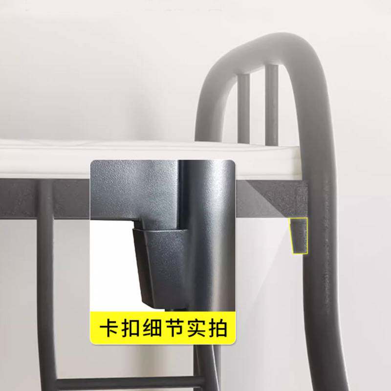 儿童上下铺双层床公寓出租屋上下床家用子母床双人钢制加厚铁架床