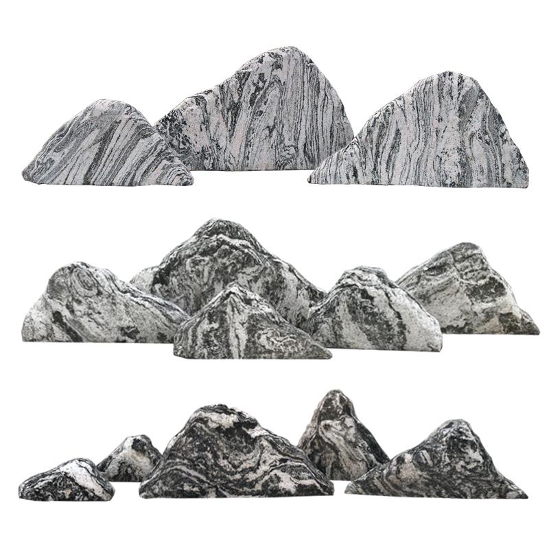 雪浪切片组石合天然造景大型泰咨询客服山石雕假山枯山景水室内庭