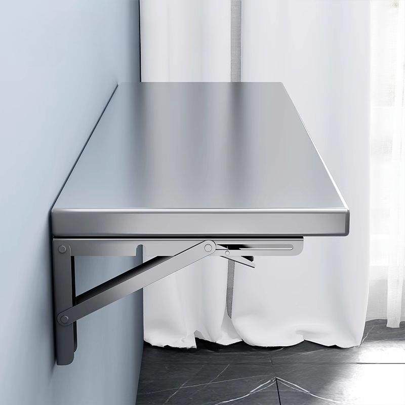 一层用厨房不锈钢折叠壁挂收纳整墙RJI上架打孔上理墙置物切架家