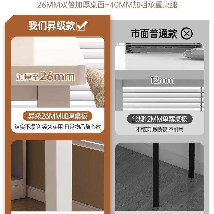 电脑桌15转角书桌学生家用字桌写拐角桌办公桌简易桌书架一体卧室