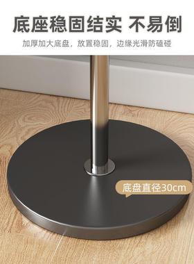 不现钢衣帽架落卧室挂衣架简约代立地式衣服架子家BWA用客厅锈挂