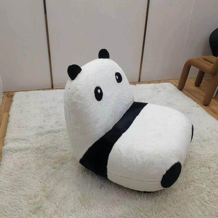 工椅厂新款定型海绵熊猫休闲椅客厅装饰餐YS-PI01室卧懒人椅