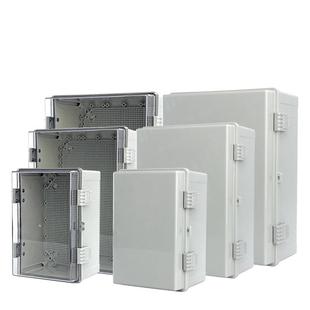 外工程用工厂用料控户室外家 3基业箱防水塑监卡扣合页明装 PCG