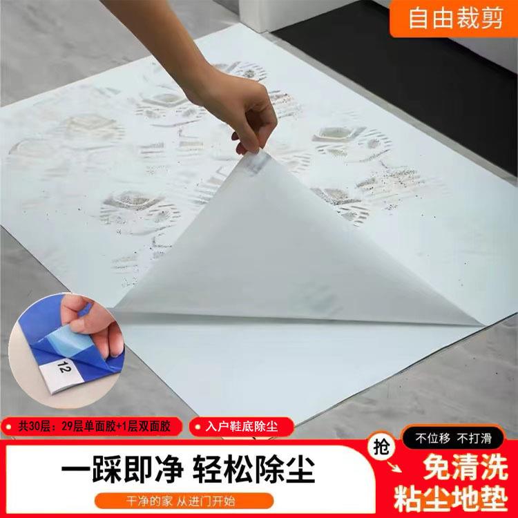 境防尘实验室可跨撕式粘垫粘0尘垫无尘尘车间2436入门除尘垫