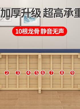 儿童护板栏折带叠床加宽7898拼接实木床铺加床拼床床边陵单床人床