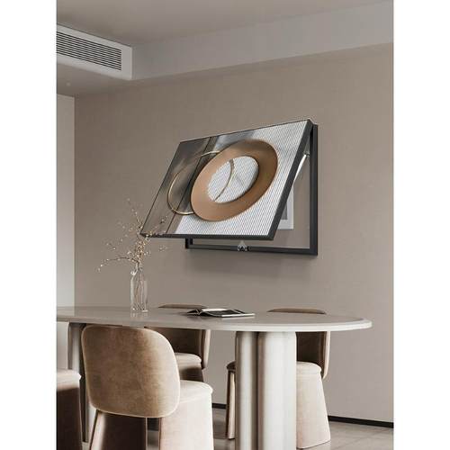 现代简约电BQ694613挡表箱装饰免打配电箱开关遮轻奢挂画孔餐厅画