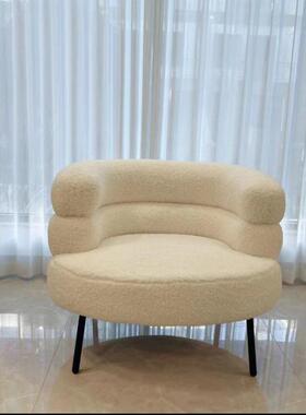 网红BBO休闲椅客厅单YC-19999人椅座椅懒人O化沙发卧室衣帽间妆椅