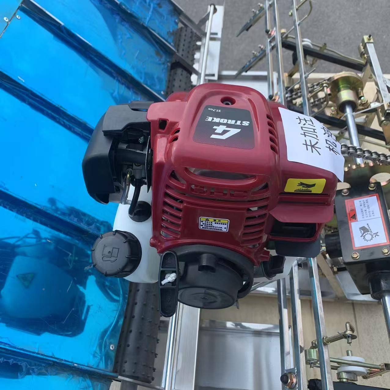 轻进型手拉插秧机汽油6便动力步式JCA4行行水稻种植机