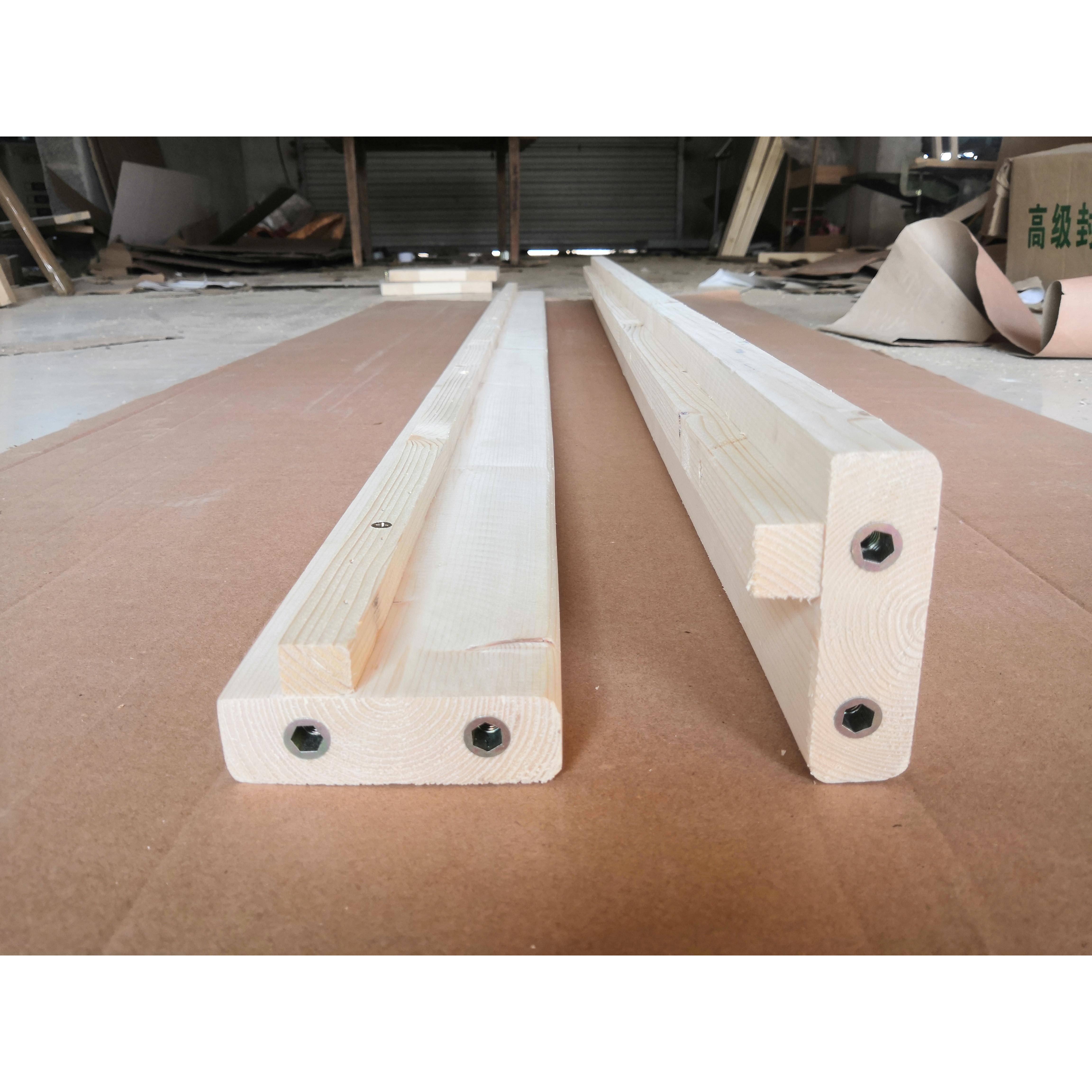 床帮床母床边实木龙骨架松木方木料床横梁横杆条床板条床子支撑腿