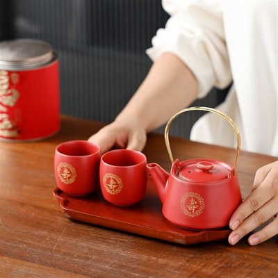 寿礼 茶具定制生日老人60岁70岁80岁90岁百寿辰寿宴答谢回礼