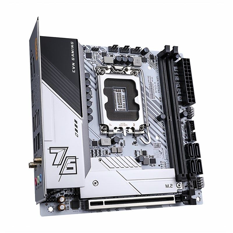 七彩虹h610itx迷你12代17x17台式电脑nas小主机主板cpu套装b760i