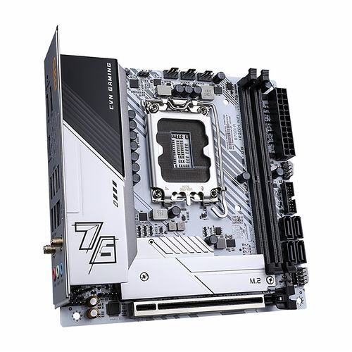 七彩虹h610itx迷你12代17x17台式电脑nas小主机主板cpu套装b760i