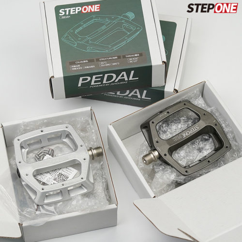 STEPONE速降脚踏B818高强度铝合金 防滑钉培林登山自行车配件脚蹬