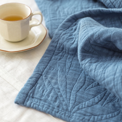 A类六层纱布毛巾被色织全棉毛巾毯单双人空调夏凉盖毯薄被子