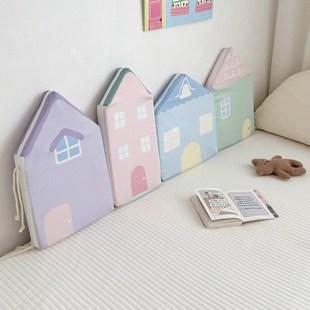 儿童床围栏护栏防撞软包榻榻米宝宝全棉婴儿床靠墙挡板 糖果日记