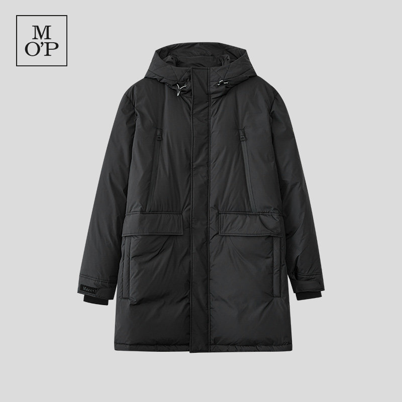 Marc O'Polo/MOP【商场同款】冬季新款大口袋白鹅绒防水羽绒服男
