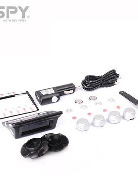 小压飞将tps汽车胎玻监测系统LCD挡风璃无线太阳能外置771传m感器