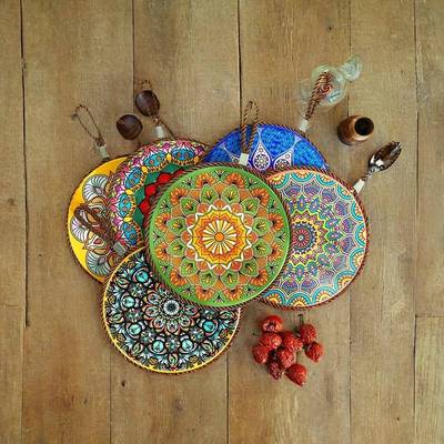 餐桌垫家用碗垫双热烫层软木餐隔垫砂锅垫陶瓷盘垫防北欧549风情