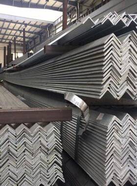 厂家孔直供等边锌角铁40*4冲切可加工70474国镀标镀锌角割铁