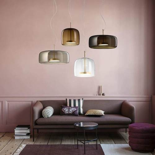 北欧简约厅吧台小灯351后现代轻奢吊网红吊过道卧室餐床头单头玻