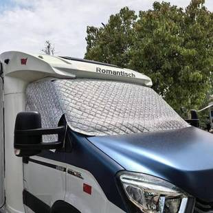 用B级房V348车c型汽房车遮雪挡挡风玻璃906车侧旅居车露营改装 载