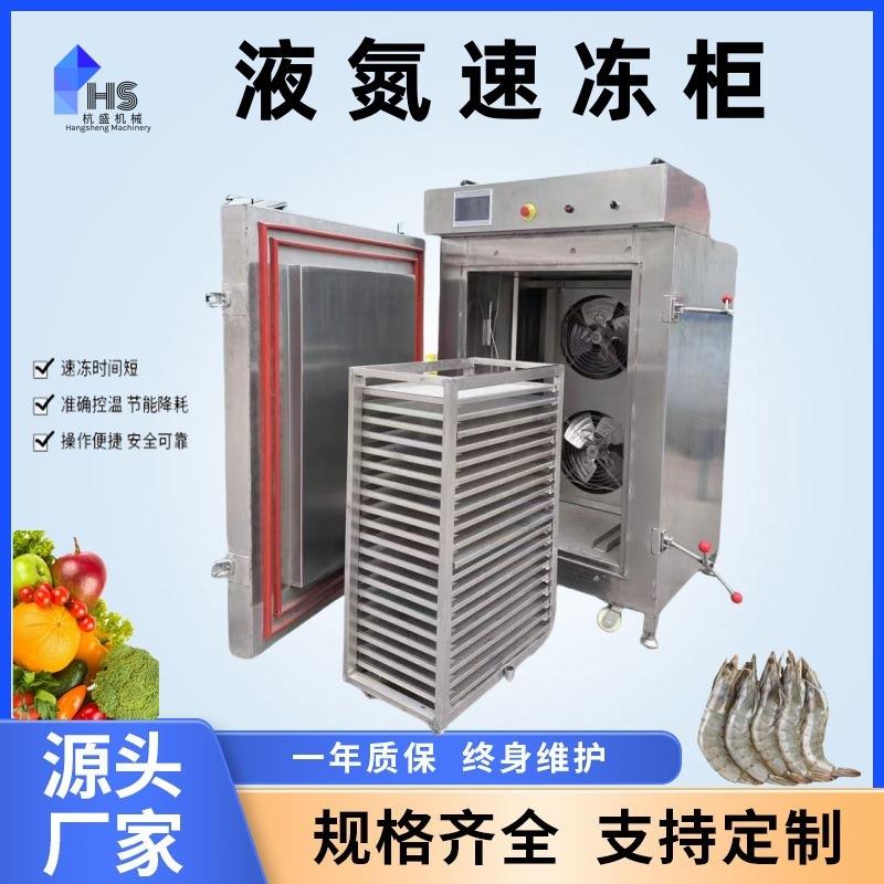 小型海参速冻柜手抓饼水饺食品冷冻柜鱼类超低温液氮速冻柜