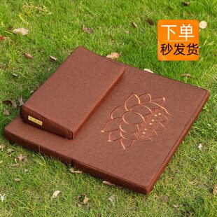 坐垫蒲团禅垫打坐垫禅修垫加厚冥想静坐参禅拜垫大跪拜垫家用折叠