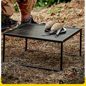 原始人铝合金户外折叠桌便携式 备 露营用品野餐烧烤桌子蛋卷桌椅装