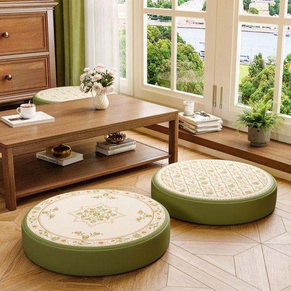 圆形客厅阳台蒲团坐垫飘窗榻榻米地板地上坐墩防水免洗座垫屁垫,居家布艺,蒲团,淘宝优惠券,粉丝福利购,淘宝优惠卷