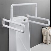 304不锈钢小便池器扶手残疾人公共卫生间厕所老人安全无障碍拉手