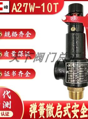 浙江aw-t/t储气罐空气微启式弹簧安全阀DN