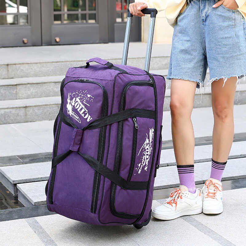 大容量行李包男手提旅行袋女拉杆箱可扩展三轮车拖行李箱防水耐磨,箱包皮具/热销女包/男包,旅行袋,淘宝优惠券,粉丝福利购,淘宝优惠卷