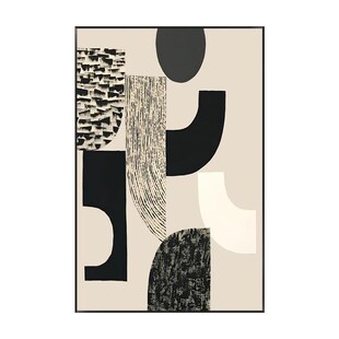 现代简约客厅落地装 壁画走廊玄关挂画 饰画抽象极简沙发背景墙竖版