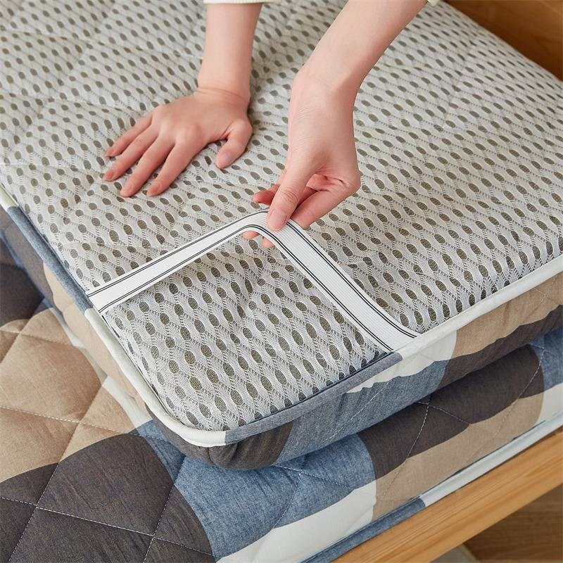 厂家全棉水洗棉记忆海绵垫x学生宿舍上下铺寝室单人榻榻米垫子