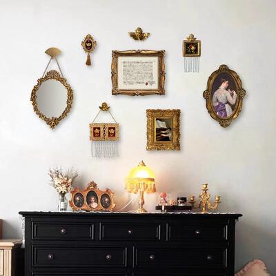 法式小术装饰画美式复古艺宫廷众花壁画钢琴雕挂LIH画玄关卧室组