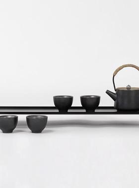 新中客厅茶品HLZ室茶台套陶瓷茶具装摆件样板房售楼式处禅意装饰