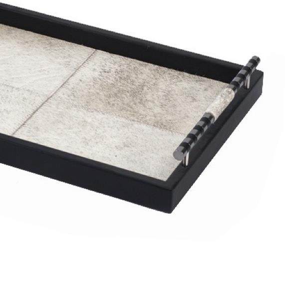 现代简约金属把手革木托盘客厅圆皮OUQ盘茶几样板售楼部间装质饰,家居饰品,香薰托盘,淘宝优惠券,粉丝福利购,淘宝优惠卷