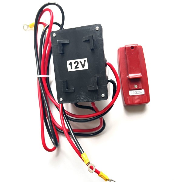 电动绞盘遥控器车n载吊机无线遥控12伏24v开关配件