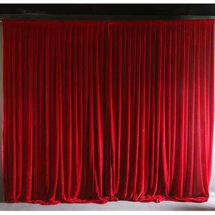 婚庆金丝绒舞台背家景纱布中幔剧院风小众婚礼绒背M02景农小院式