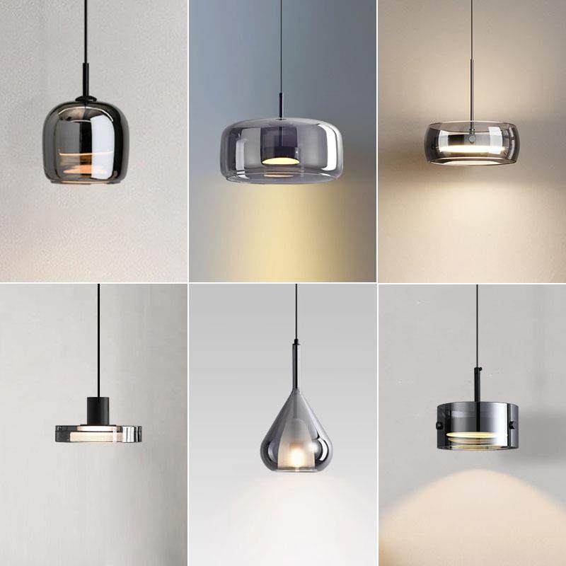 现代约简创意轻玻璃小吊灯19后现代餐奢厅灯卧床头室灯中山灯具,家装灯饰光源,智能吊灯,淘宝优惠券,粉丝福利购,淘宝优惠卷