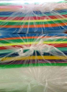 厂销DI儿童手工折纸版画用纸花纸双层863加厚拉塑彩Y色吹纸