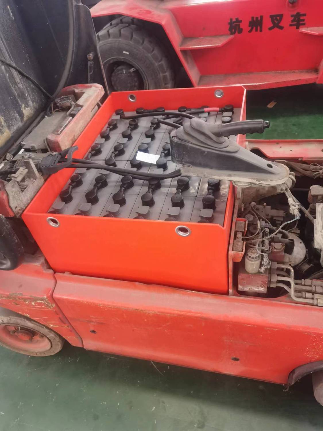 小松电动叉车电池组 进口叉车通用电瓶 火炬电池 48v420 48v565