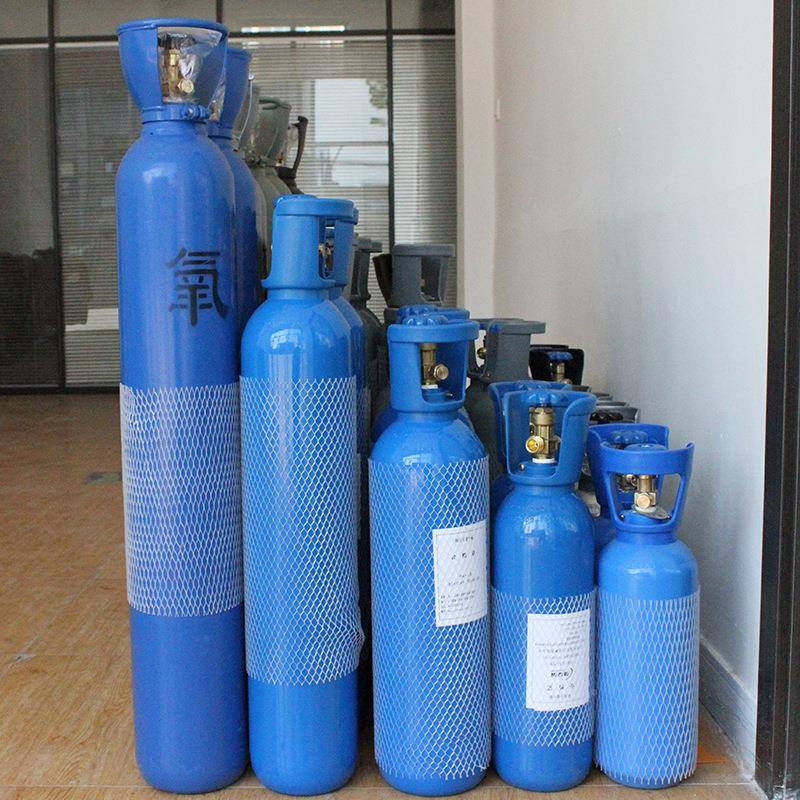 厂家22L4L8LL4L直8L10L15L销20L40L工业无缝钢瓶氧气瓶现货