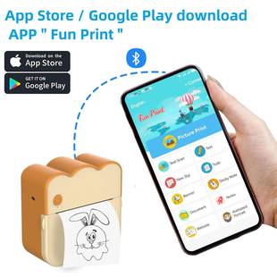 M11迷你便携式 口手持无线学照生用家错题热M11打印敏袋片高清打印